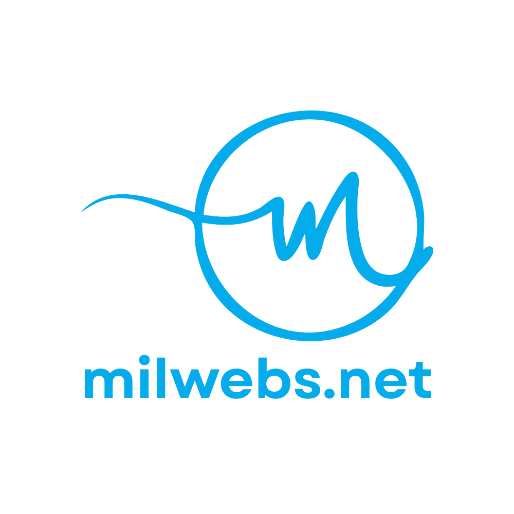 logo de milwebs.net agencia de diseño web, seo y marketing digital